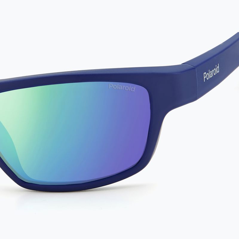 Slnečné okuliare Polaroid PLD 7037/S matt blue/greygreen mirror polarized 6