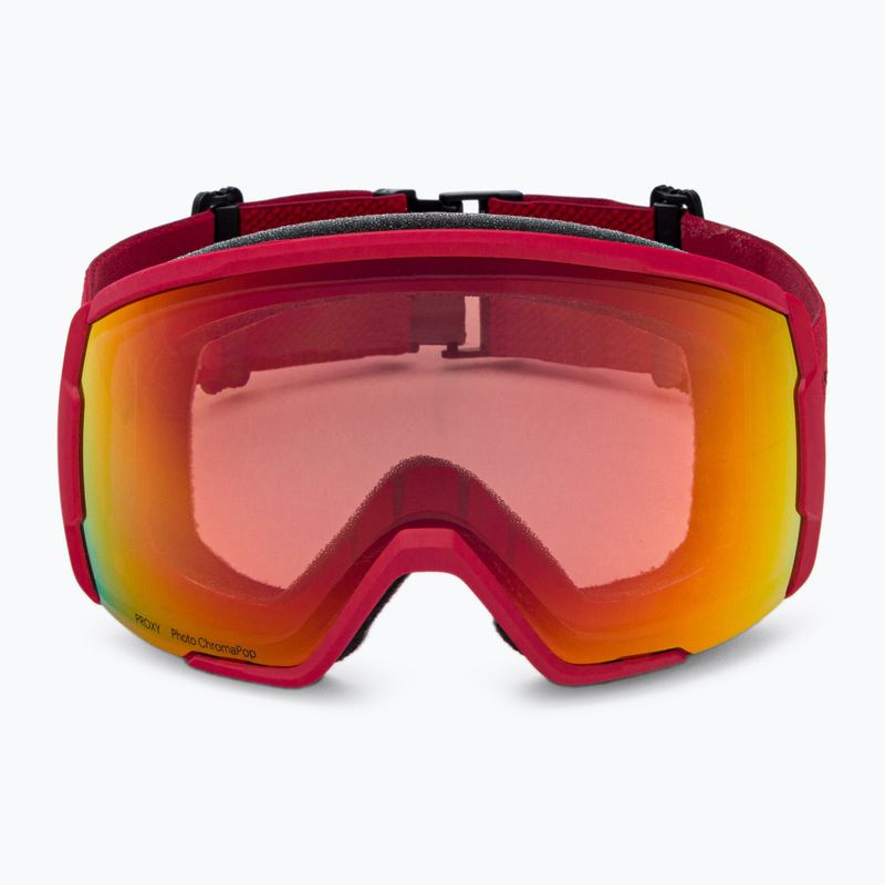 Lyžiarske okuliare Smith Proxy lava/chromapop photochromic red mirror M741 2