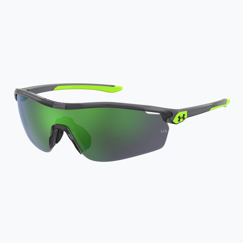 Detské viacvrstvové slnečné okuliare Under Armour 7001/S S3 šedá/zelená 2