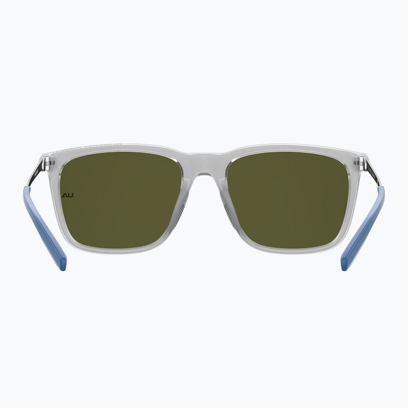 Pánske slnečné okuliare Under Armour Reliance crystal grey/blue multilayer 4