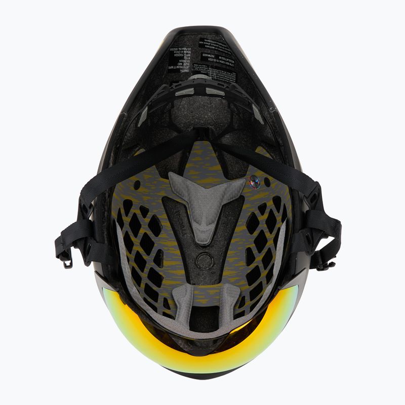 Cyklistická prilba Smith Jetstream TT matná čierna/chromapop červená zrkadlová/čierna 5