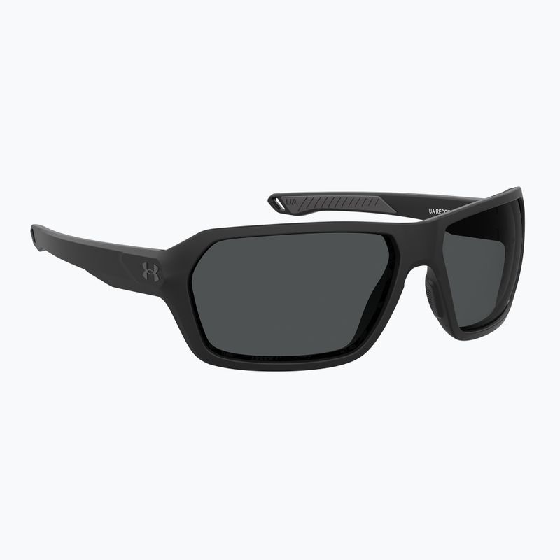 Pánske slnečné okuliare Under Armour Recon matte black/grey oleophobic