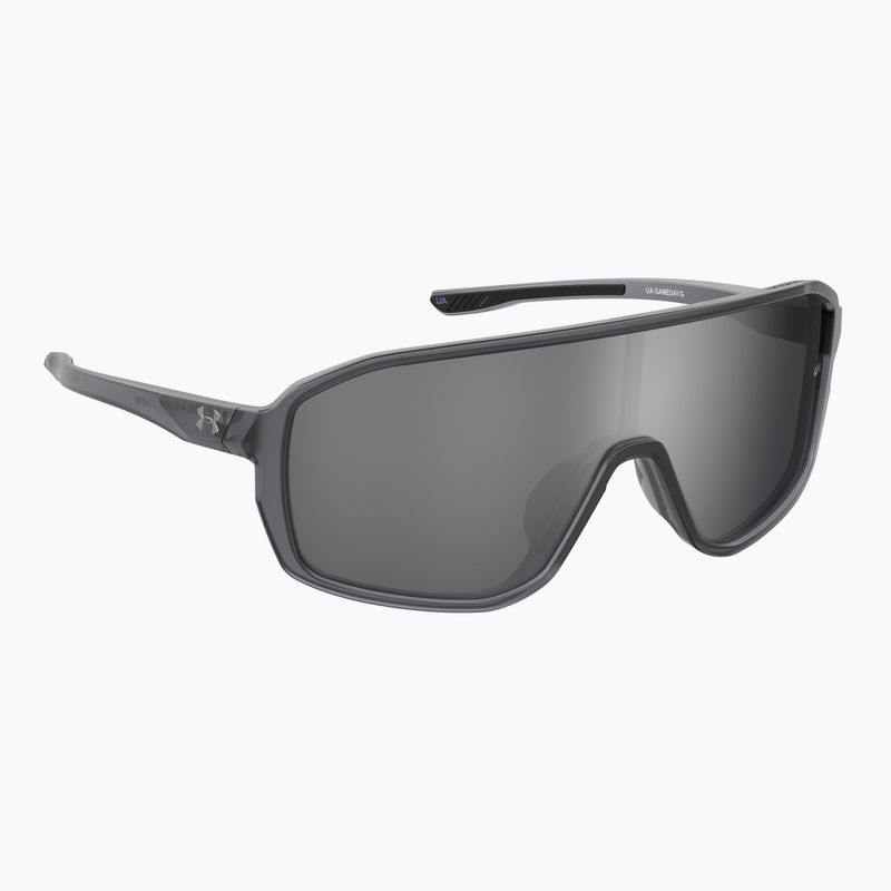 Pánske slnečné okuliare Under Armour Gameday/G S3 crystal grey/silver oleofóbne