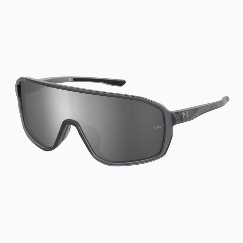 Pánske slnečné okuliare Under Armour Gameday/G S3 crystal grey/silver oleofóbne 2