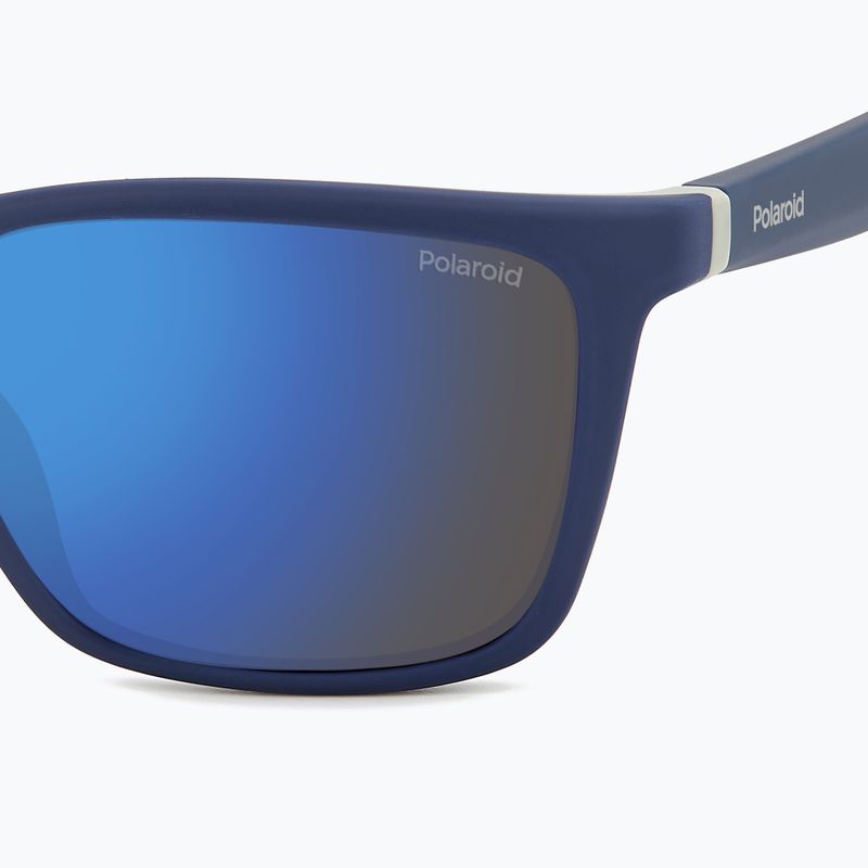 Slnečné okuliare Polaroid PLD 2126/S blue grey/blue mirror polarized 5