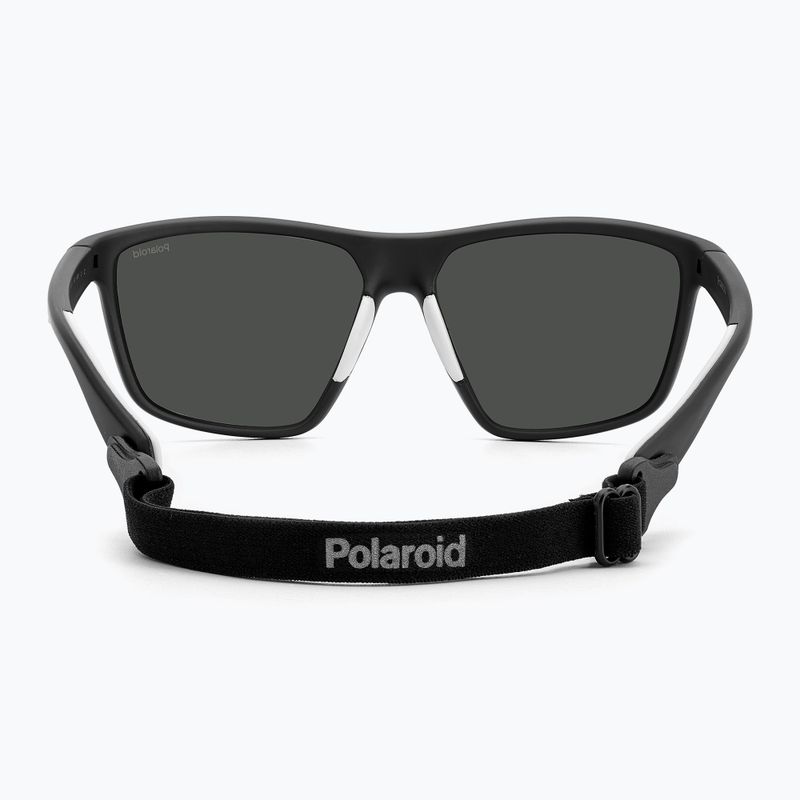 Pánske slnečné okuliare Polaroid PLD 7040/S black grey/grey polarized 5