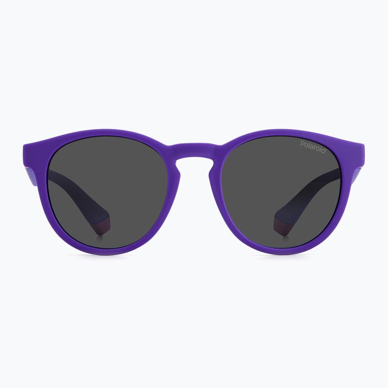 Detské slnečné okuliare Polaroid PLD 8048/S lilac violet/grey polarized 3