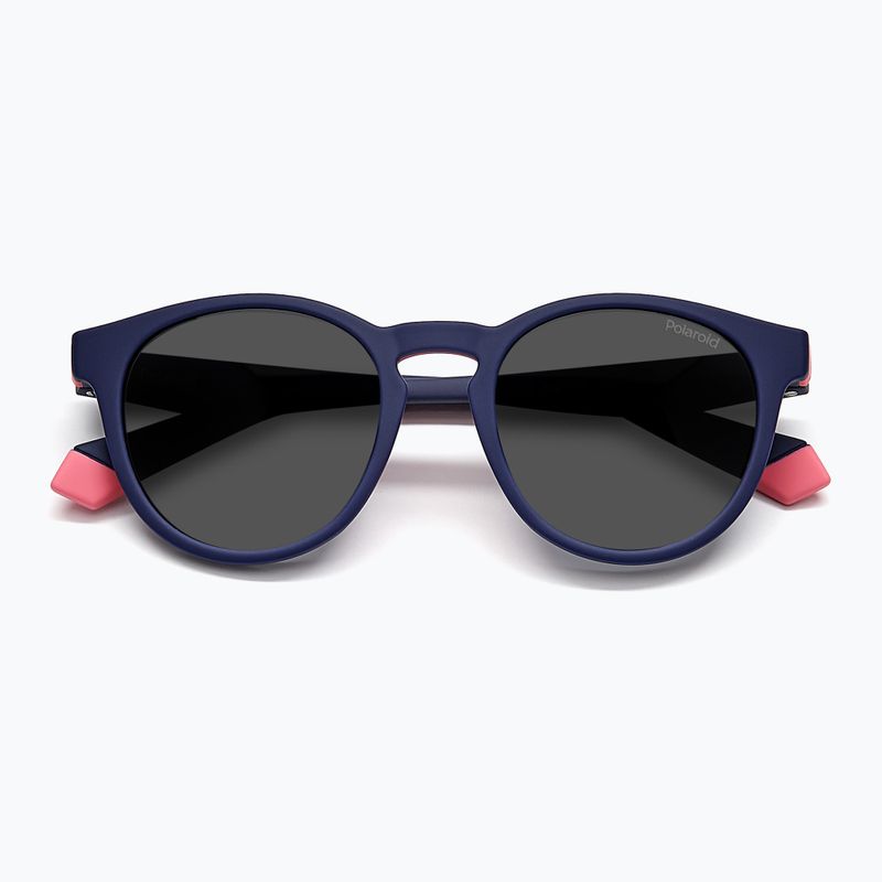 Detské slnečné okuliare Polaroid PLD 8048/S blue pink/grey polarized 4