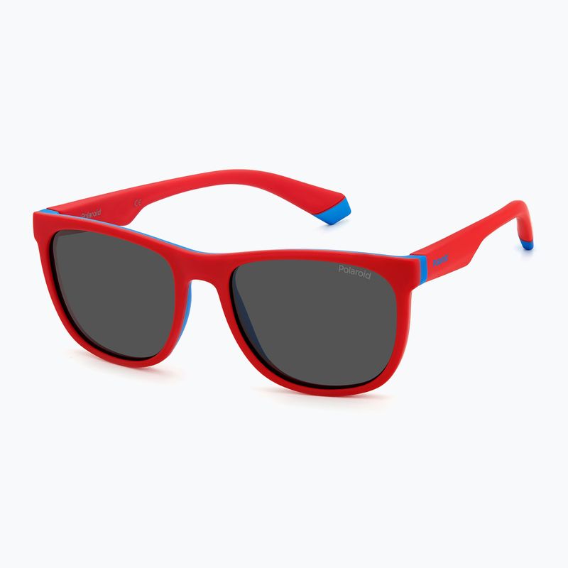 Detské slnečné okuliare Polaroid PLD 8049/S red blue/grey polarized 2