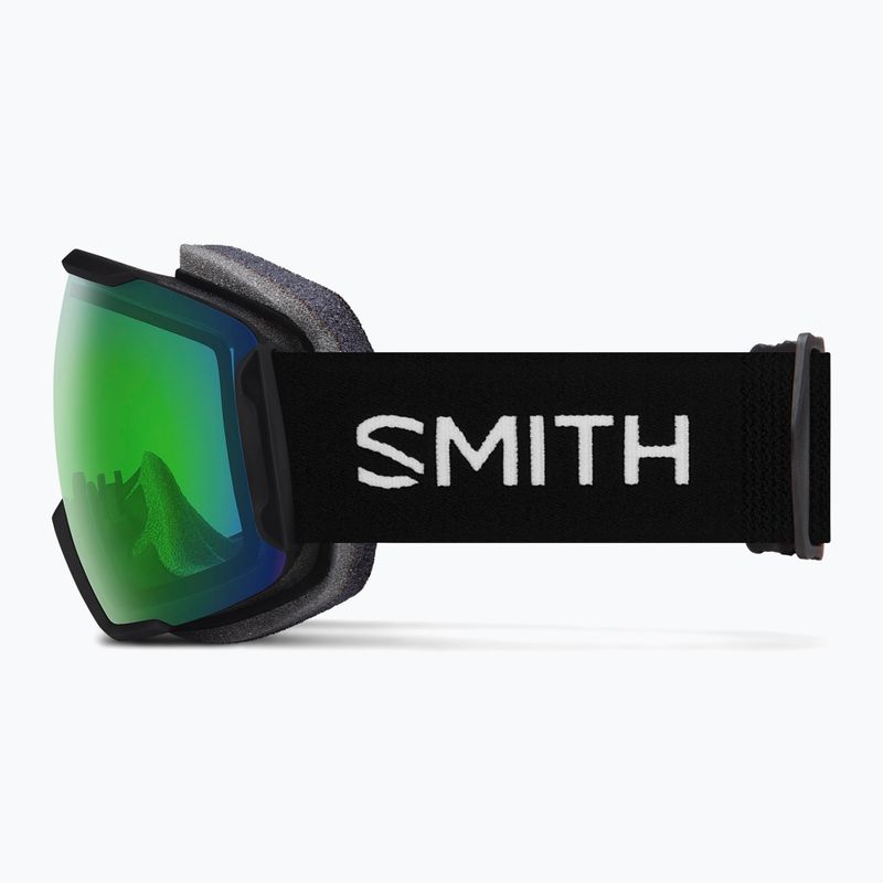 Lyžiarske okuliare Smith Sequence OTG S2 black/chromapop everyday green mirror 3