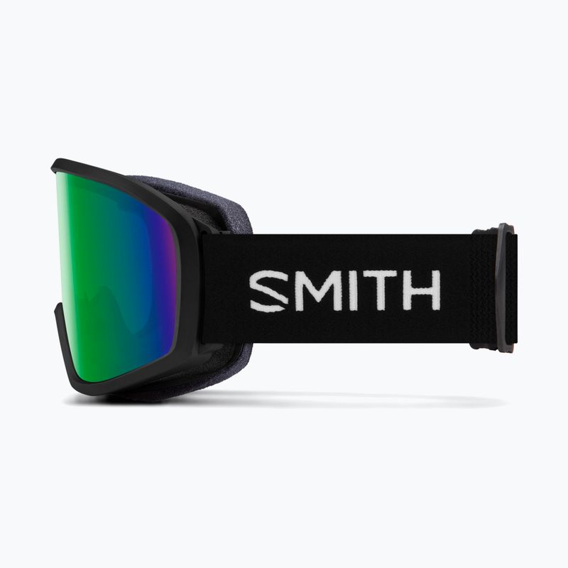 Lyžiarske okuliare Smith Reason OTG black/green sol-x mirror 3