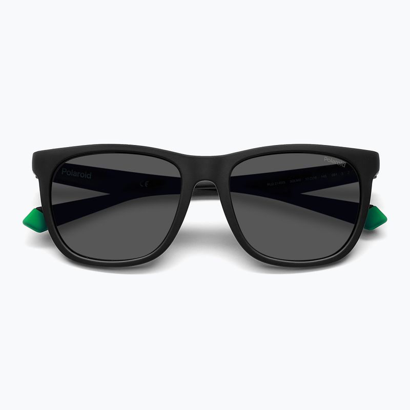 Slnečné okuliare Polaroid PLD 2140/S matte black green/grey polarized 3