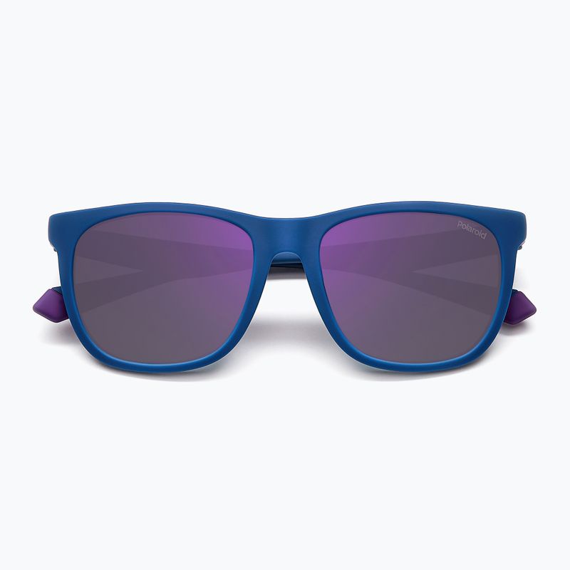 Slnečné okuliare Polaroid PLD 2140/S matte blue violet/violet mirror polarized 3
