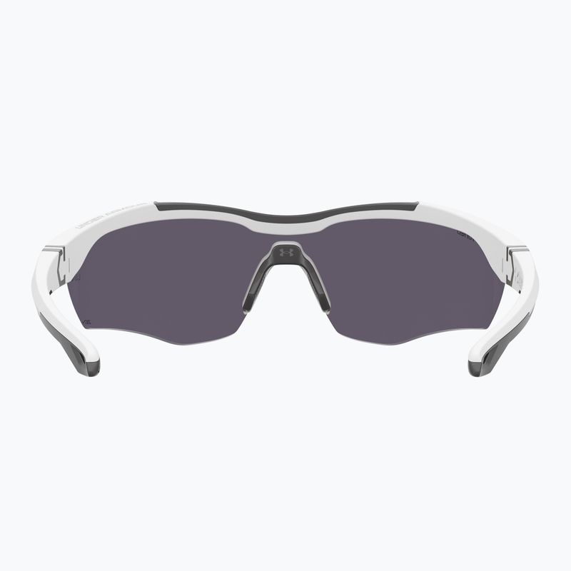 Pánske slnečné okuliare Under Armour Yard Pro matte white/orange multilayer oleophobic 4