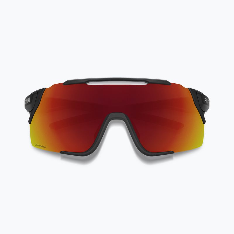 Slnečné okuliare Smith Attack MAG MTB matte black/chromapop red mirror 2