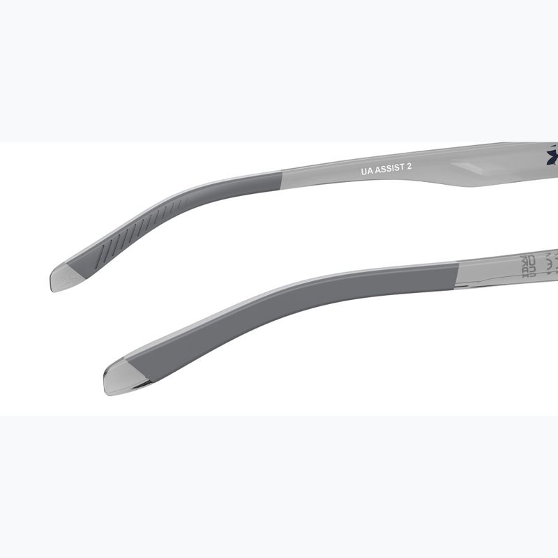 Pánske slnečné okuliare Under Armour Assist 2 grey blue/grey blue multilayer polarized 8