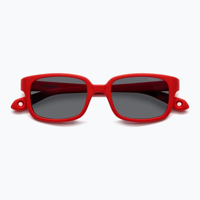 Detské slnečné okuliare Polaroid PLD K008/S matte red/grey polarized 4