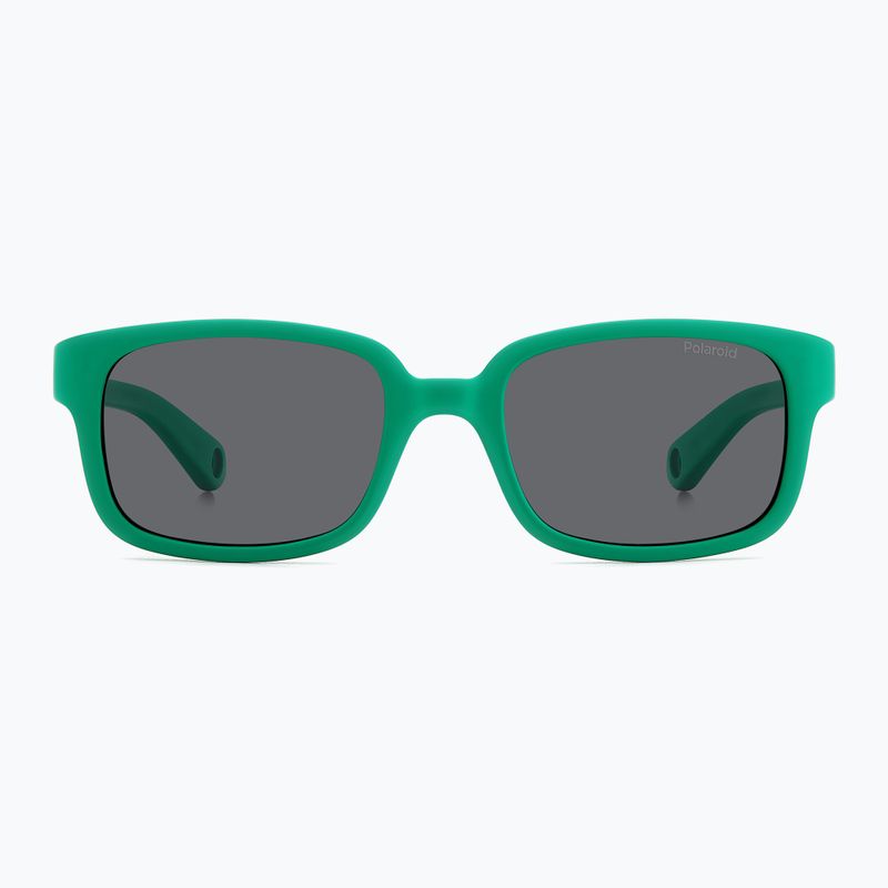 Detské slnečné okuliare Polaroid PLD K008/S matte green/grey polarized 3