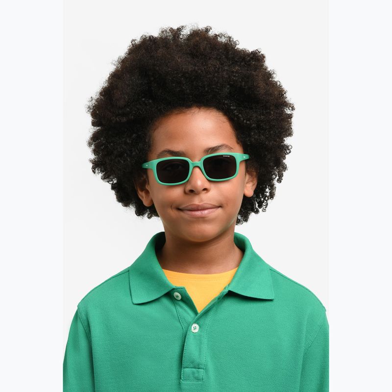 Detské slnečné okuliare Polaroid PLD K008/S matte green/grey polarized 6