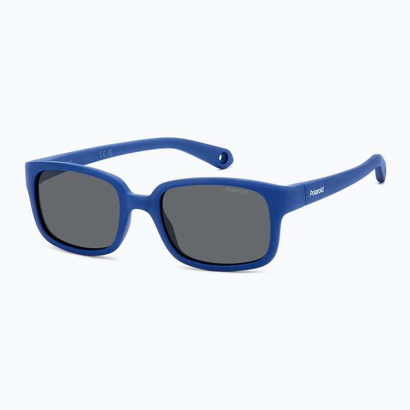 Detské slnečné okuliare Polaroid PLD K008/S matte blue/grey polarized 2