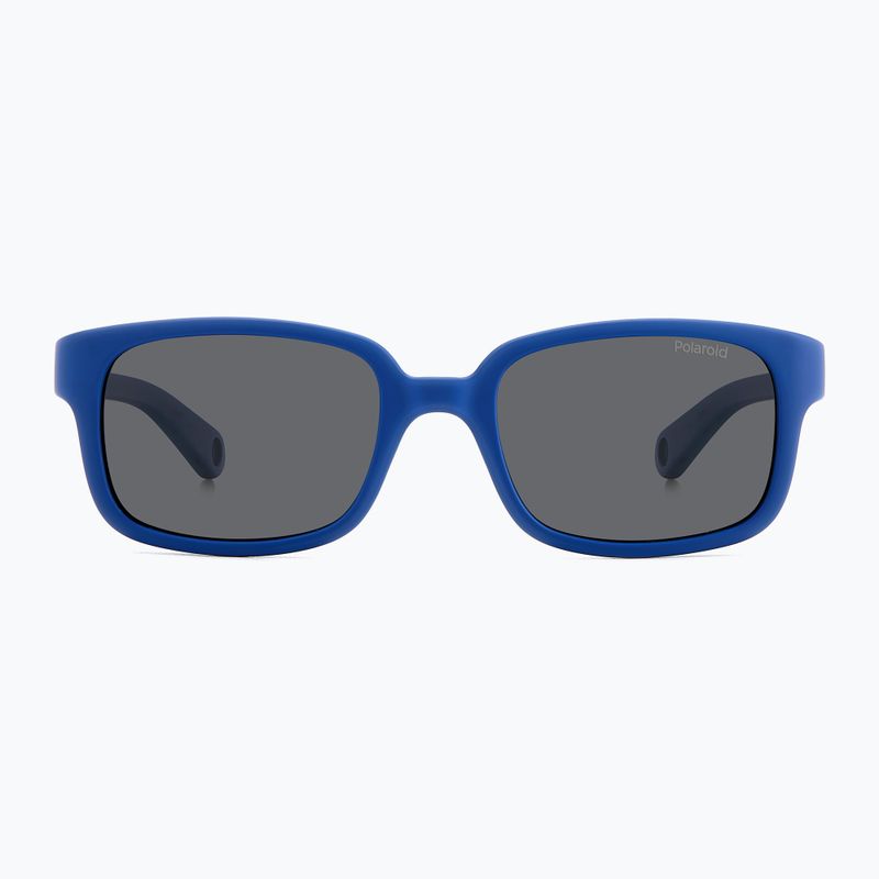 Detské slnečné okuliare Polaroid PLD K008/S matte blue/grey polarized 3