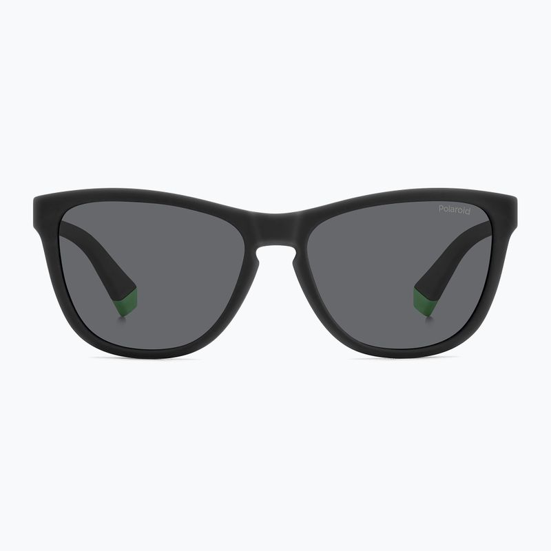 Detské slnečné okuliare Polaroid PLD 8056/S matte black/grey polarized 3