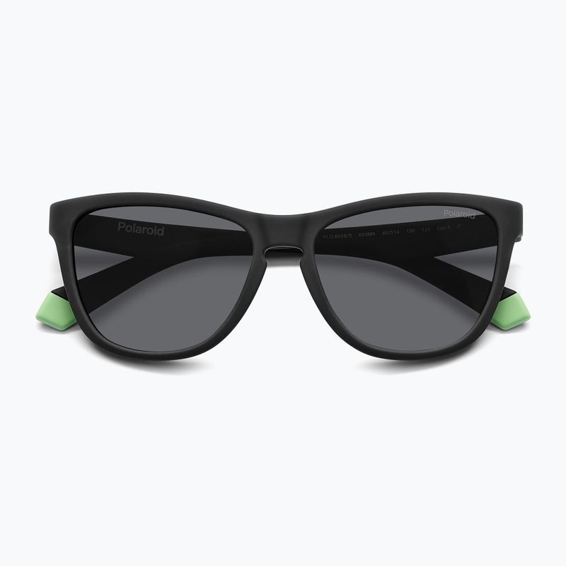 Detské slnečné okuliare Polaroid PLD 8056/S matte black/grey polarized 4