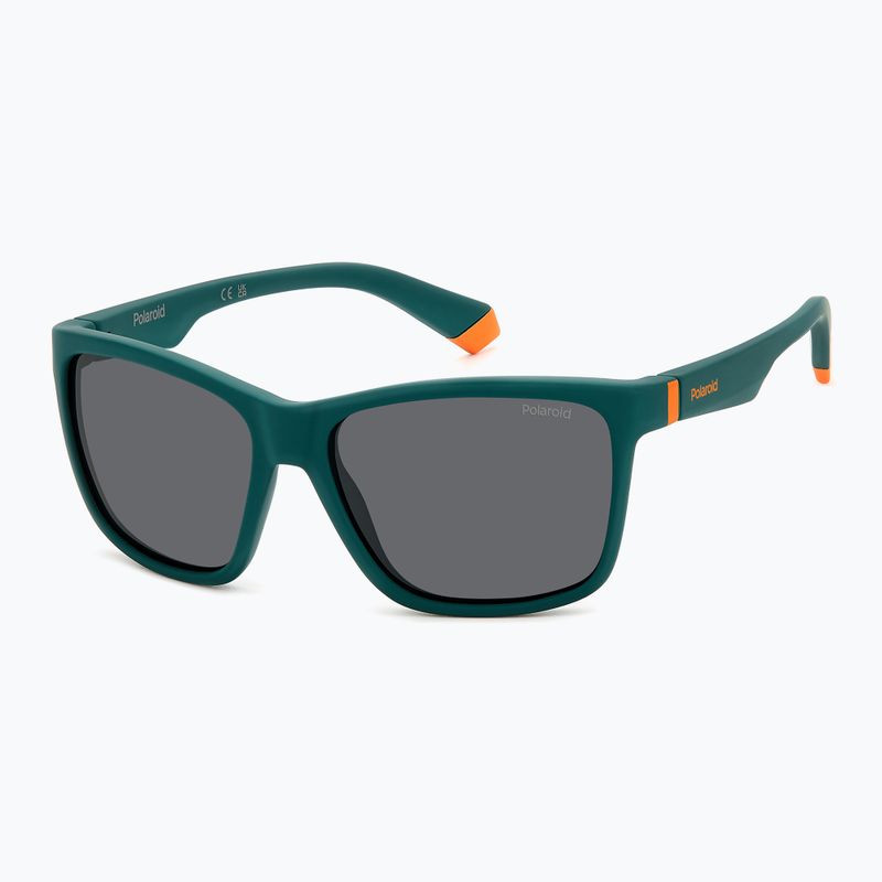 Detské slnečné okuliare Polaroid PLD 8057/S matte green/grey polarized 2