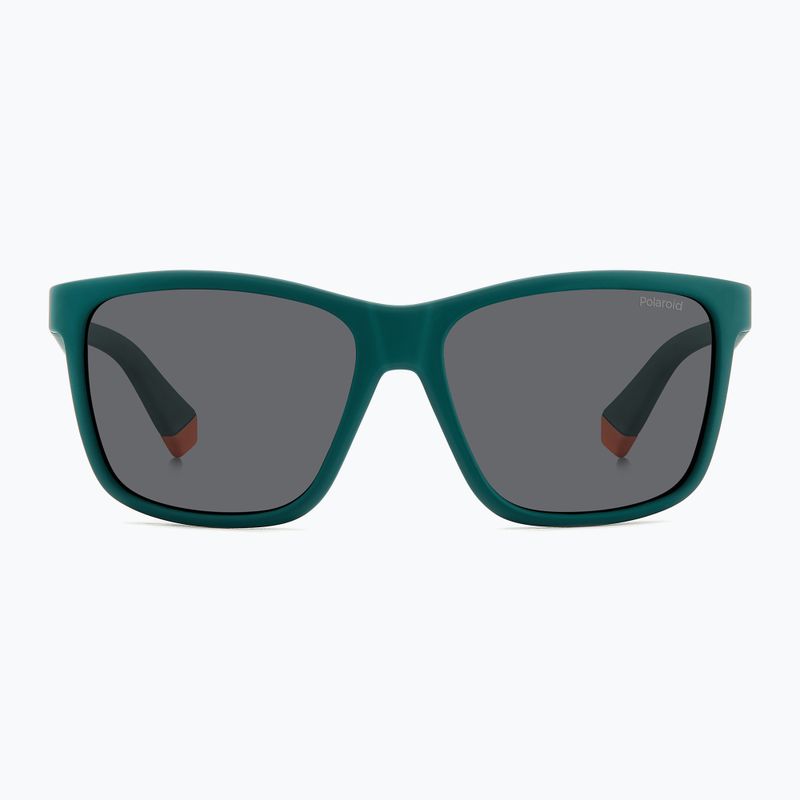 Detské slnečné okuliare Polaroid PLD 8057/S matte green/grey polarized 3