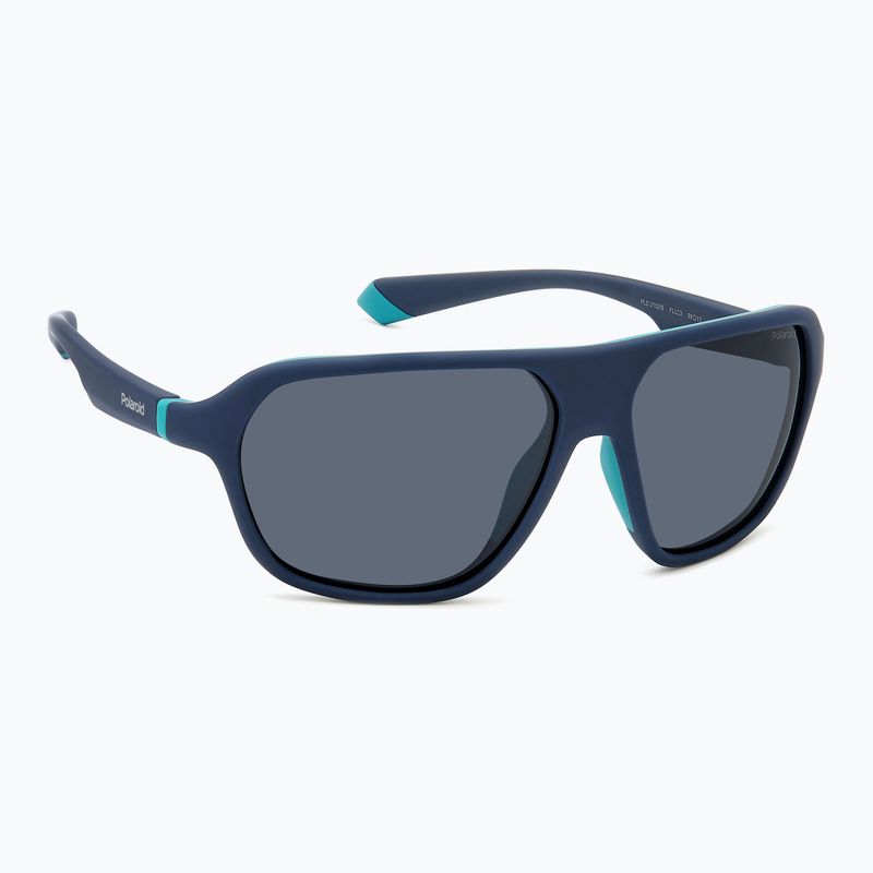 Slnečné okuliare Polaroid PLD 2152/S matte blue/blue polarized