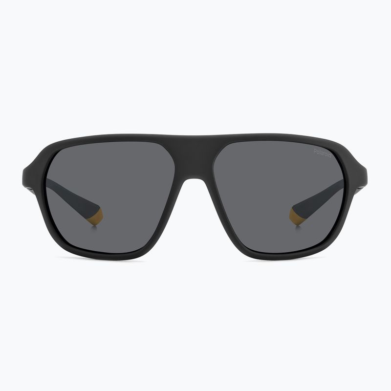 Slnečné okuliare Polaroid PLD 2152/S matte black yellow/grey polarized 2