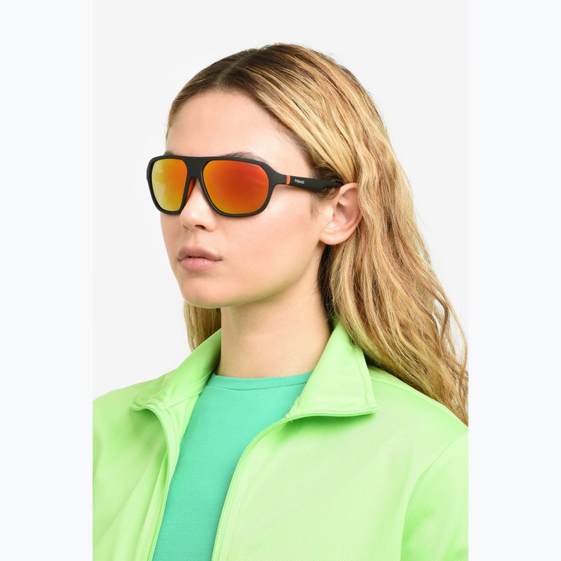 Slnečné okuliare Polaroid PLD 2152/S matte black red/red multilayer polarized 6