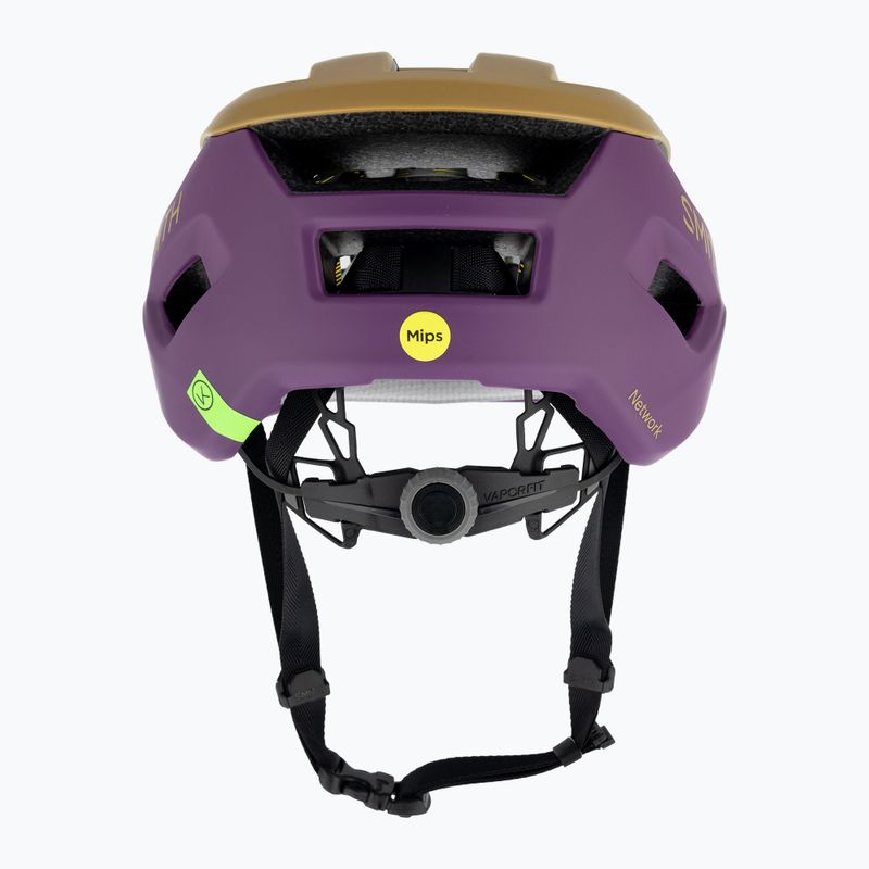Cyklistická prilba Smith Network MIPS matná coyote/indigo 3