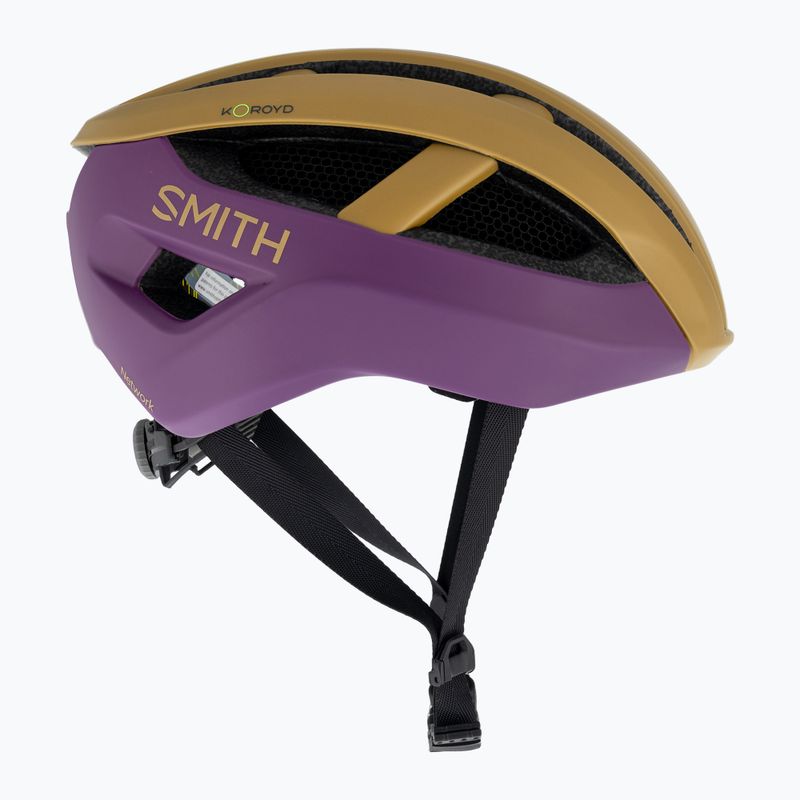 Cyklistická prilba Smith Network MIPS matná coyote/indigo 4