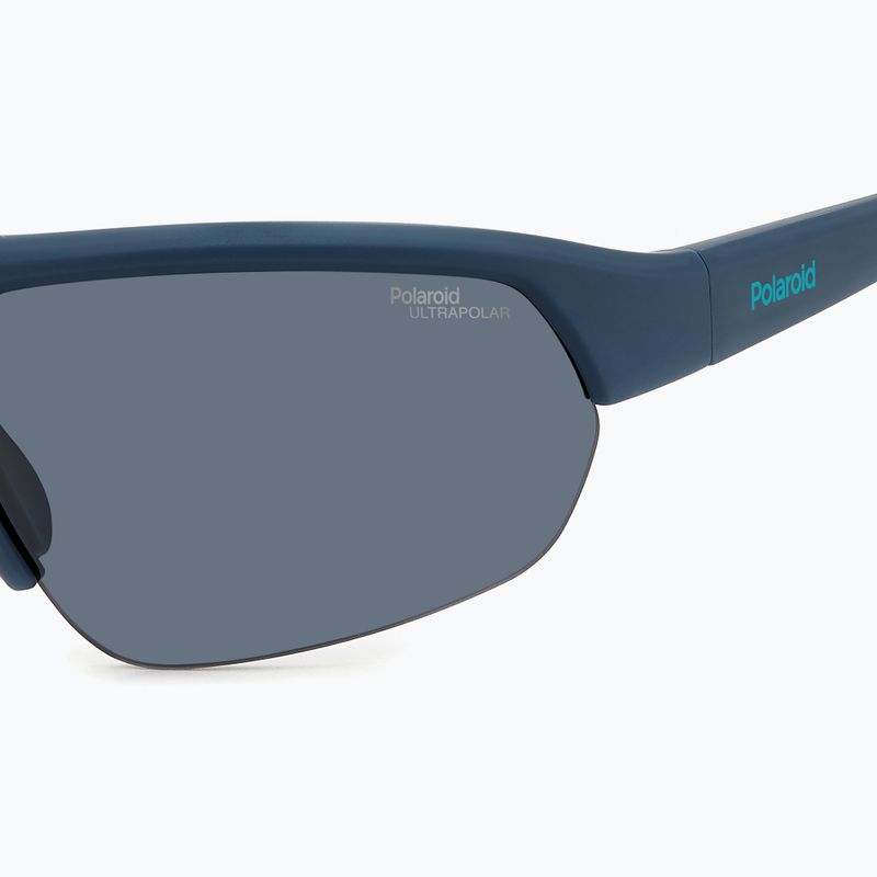 Slnečné okuliare Polaroid PLD 7048/S matte blue/grey polarized high contrast 5