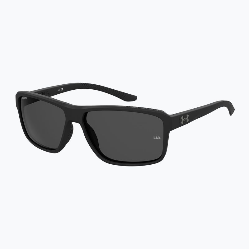 Pánske polarizačné slnečné okuliare Under Armour Kickoff S3 matte black/grey 2