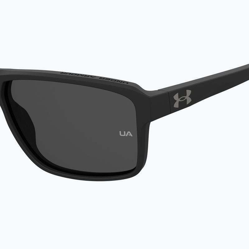 Pánske polarizačné slnečné okuliare Under Armour Kickoff S3 matte black/grey 7