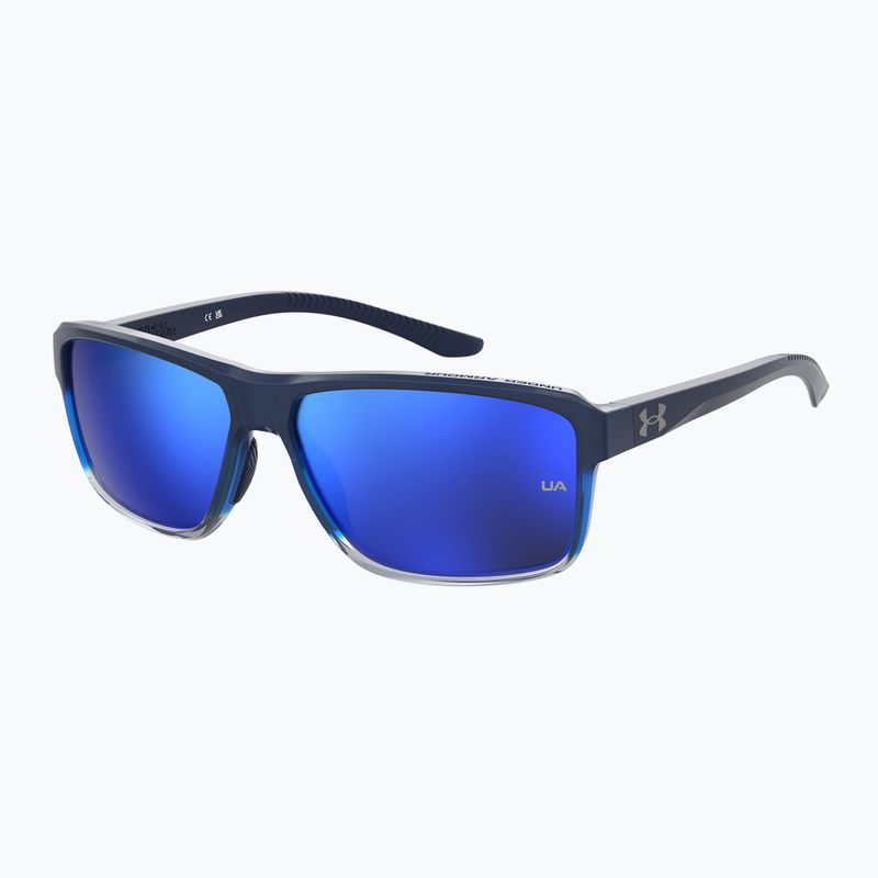Viacvrstvové pánske slnečné okuliare Under Armour Kickoff S3 blue shaded grey/blue 2