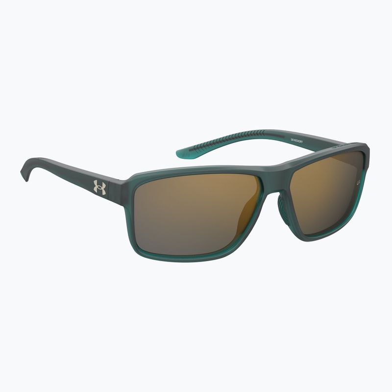 Under Armour Kickoff S3 crystal teal/copper mirror pánske slnečné okuliare