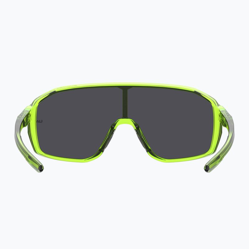 Detské slnečné okuliare Under Armour Gameday Jr S3 žltý krištáľ/strieborné zrkadlo 4