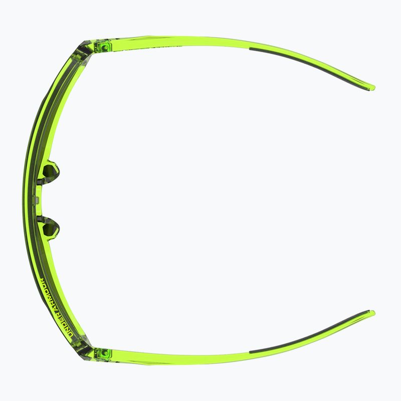 Detské slnečné okuliare Under Armour Gameday Jr S3 žltý krištáľ/strieborné zrkadlo 5