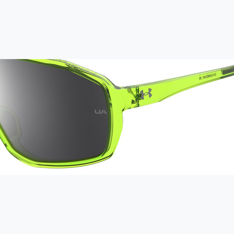 Detské slnečné okuliare Under Armour Gameday Jr S3 žltý krištáľ/strieborné zrkadlo 7