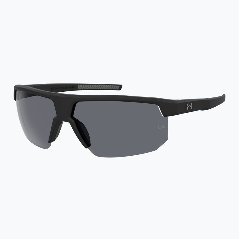 Under Armour Driven/G S3 matné čierne sivé/šedé polarizačné pánske slnečné okuliare 2
