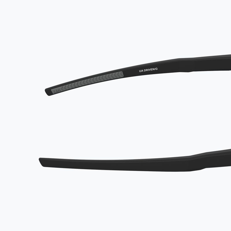 Under Armour Driven/G S3 matné čierne sivé/šedé polarizačné pánske slnečné okuliare 8