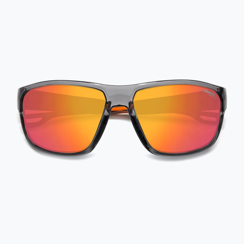 Pánske slnečné okuliare Carrera 4018/S grey orange/red multilayer 4