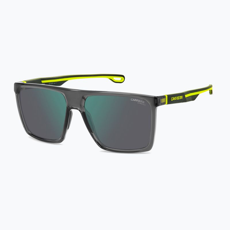 Pánske slnečné okuliare Carrera 4019/S grey yellow fluo/green mirror 2