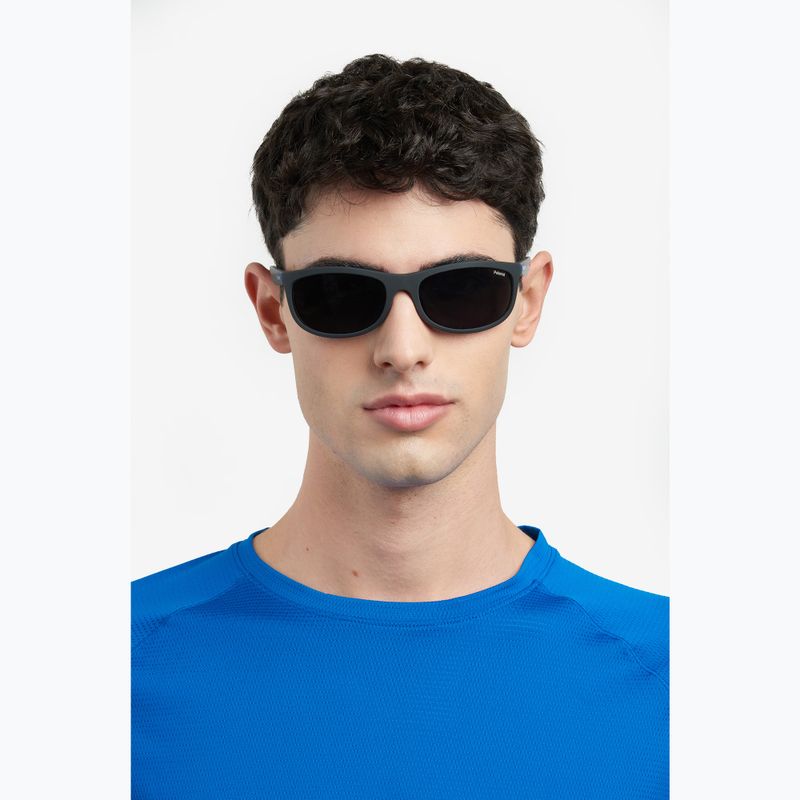 Slnečné okuliare Polaroid PLD 2154/S matte black blue/blue polarized 9