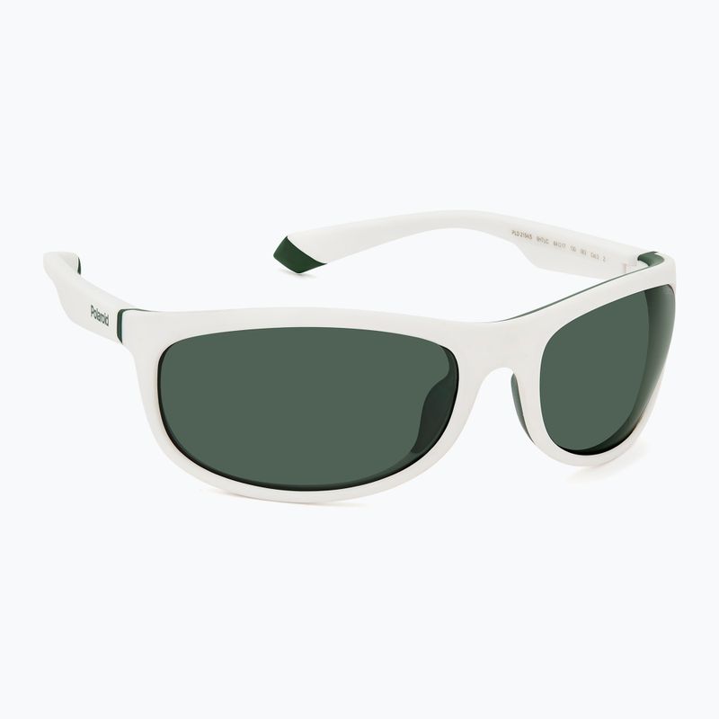 Slnečné okuliare Polaroid PLD 2154/S matte white/green polarized