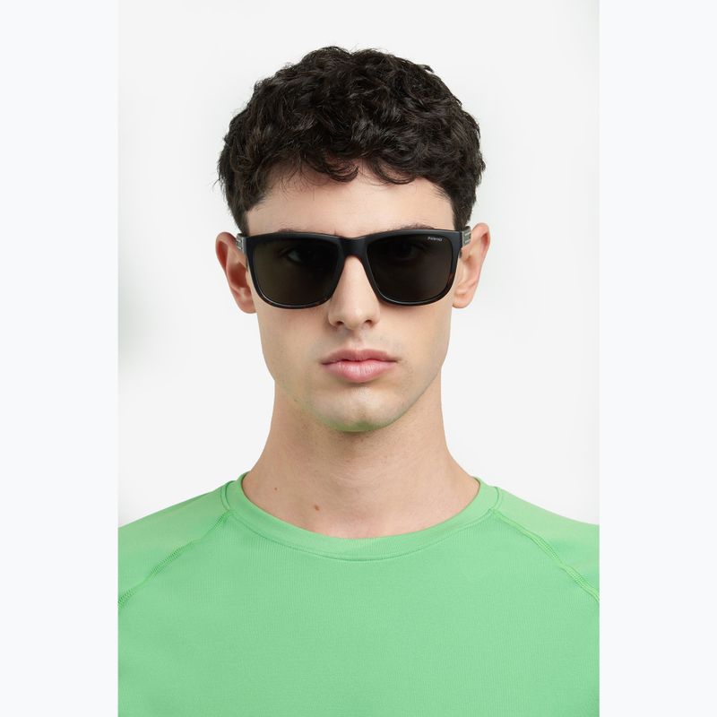 Pánske slnečné okuliare Polaroid PLD 2155/S matte brown havana/green polarized 6