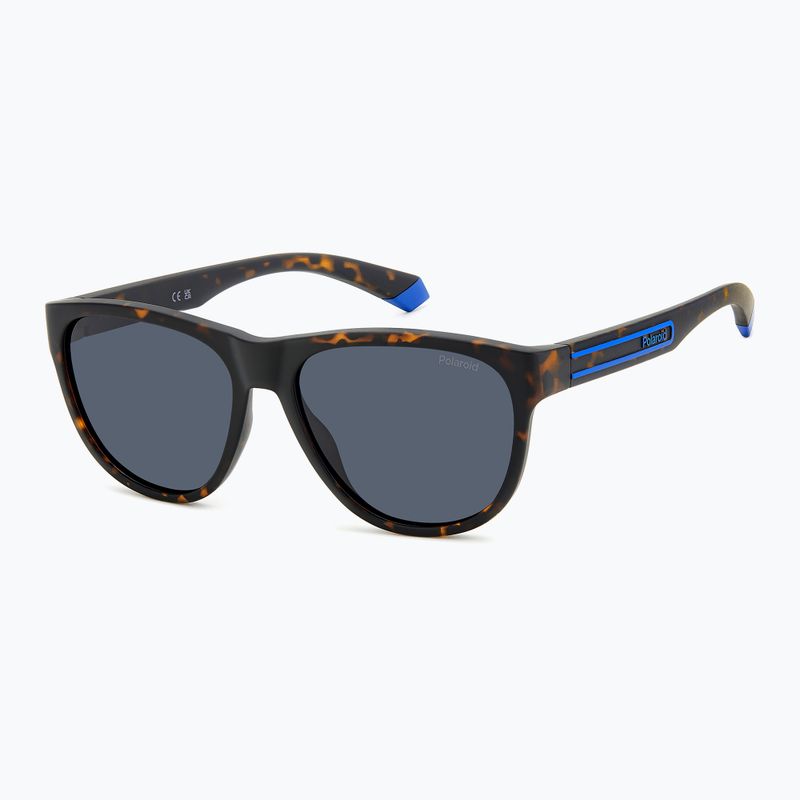 Slnečné okuliare Polaroid PLD 2156/S matte brown havana/blue polarized 2